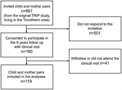 Maternal vitamin A and D status in second and third trimester of pregnancy and bone mineral content in offspring at nine years of age